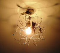 dragon light art sculpture dragonfly