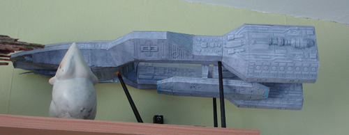 paper futurama battlestar galactica